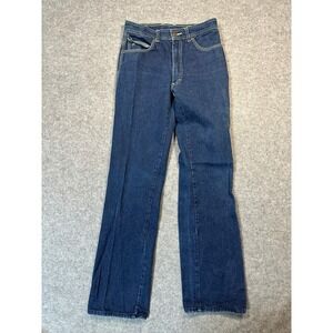 Private Club Vintage Straight Leg Jeans 30x34 Blue Denim High Rise Cotton